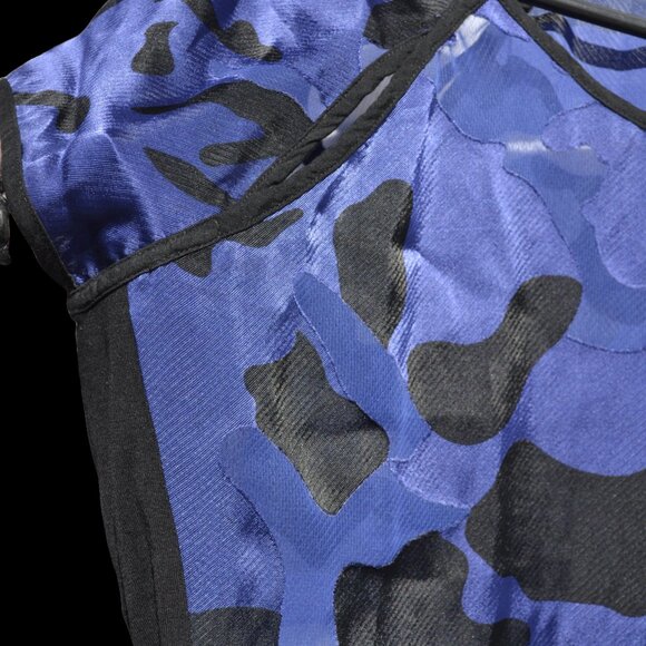 S/S Top-sz10 Semi-sheer Camouflage pattern - Picture 2 of 4